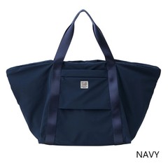 TO&FRO Carry-On Tote Bag Plain Navy Packable Water-Repellent 32.2L Regular