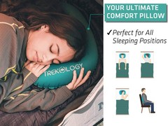Ultralight Inflatable Camping Travel Pillow ALUFT 2.0 Compressible, Compact,…