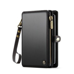 Multifunctional RFID Blocking Passport Holder Leather Travel Wallet Card Case