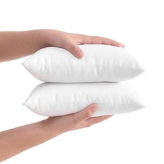 Tiny Pillows, Down Alternative Microfiber 11×7 Inches Mini Pillow for Travel,…