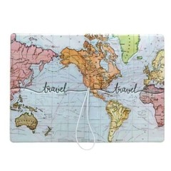 NWT World Map 🗺 Travel Passport Holder Wallet