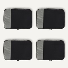 Retailer Essentials 4-Piece Packing Cubes Travel Accessories Set Space-Saving