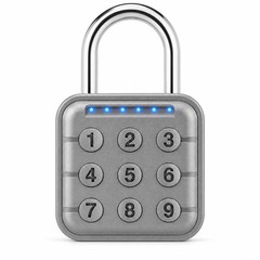 Locker Lock, 6-Digit Keypad Combination Lock for Gym Lockers