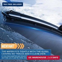 24&Prime;/19&Prime; Windshield Wipers Compatible with BMW 328d 328i 330i 335d 340i xDrive 20