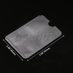 20Pieces RFID Blocking Sleeves Cards Holders Secure 3.58×2.48inch for Wallet