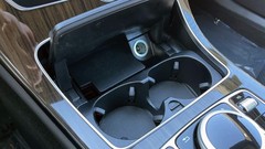 iJDMTOY Matte Black Finish OEM-Replace Center Console Dual Cup Holder black