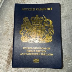 RETIRED – BRITISH – PASSPORT SIMULATION-PROP – Full COLOR – Passport- MOVIE PROP