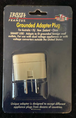Travel Smart Grounded Adapter Plug – New for Australia, Fiji, New Zealand