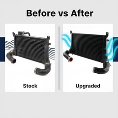 EA888 Intercooler Kit Compatible with Audi A3 1.8 TSI, Audi S3 2.0 TSI, VW