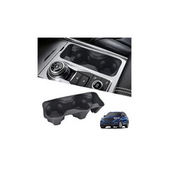 Cup Holder Inserts Compatible with Ford For Explorer 2020-2024, Black