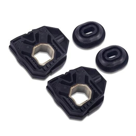 Upper & Lower Radiator Support Mount Rubber Set Compatible with VW Passat