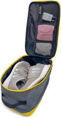 Double Deck Compression Packing Cube –2-In-1 Expandable Travel Organizer with In