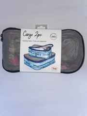 Lug Cargo 2pc Compression Packing Cubes NWT Army Green/Pink Camo