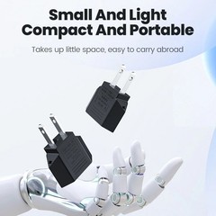 1-10PCS US Electrical Plug Adapter US America To EU European China CN Canada CA