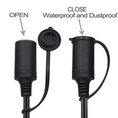 3FT 14AWG Adapter Plug Socket with Eyelet Terminal
