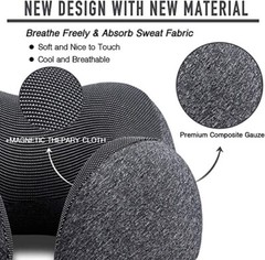 Memory Foam Neck Pillow, Comfortable & Breathable Cover, Machine Washable