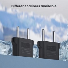 US to EU Plug Adapter Power Socket Converter Travel Charger