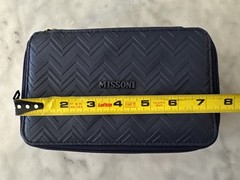 AUTHENTIC MISSONI Delta One First Class Amenity Kit New Blue