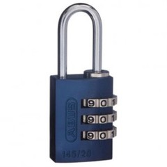 Combination Padlocks – Resettable ABUS 20mm High quality – BLUE