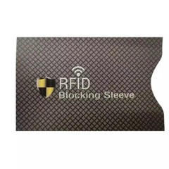 10 fundas protectoras con bloqueo RFID para tarjetas de crédito,antirrobo.