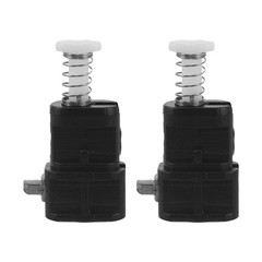 2 Pcs Suitcase Handle Push Button Luggage Repair Mechanism Replacement Part