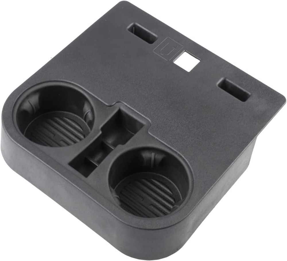 RLB-HILON Front Console Cup Holder Compatible with Ford F150 2015-2020 Black