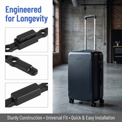 Easy Install Durable Luggage Handle Push Button Replacement for Suitcase Repair