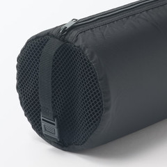 MUJI Polyester Foldable Sorting Case Cylindrical Black S 11 x 11 x 26 cm