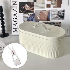 10Pcs Mini Cute Diary Padlock, Tiny Luggage Lock with Keys, Small Silver