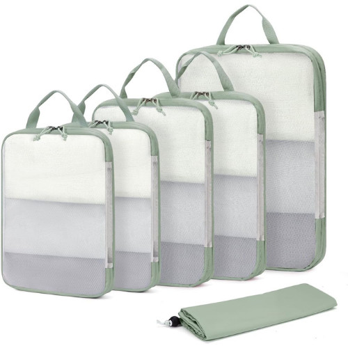 6 Set Compression Packing Cubes, Lightweight Vacation Travel Essentials