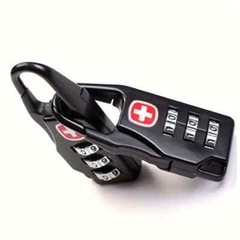 4-Pack Secure Combination Pad locks Resettable Code Easy-to-Use Interface L