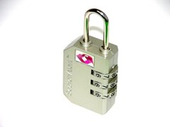 Three SearchAlert 3 dial combination TSA Luggage case lock fit your luggage case