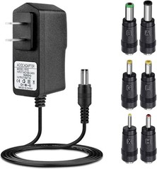 DC 15V 1A Adapter Charger Charging Cable Cord for Peak 450A 500A 600A Black