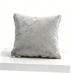 Gray Pillow Blanket 2 in 1 Convertible, Soft Plush Throw Blanket, Large Brown