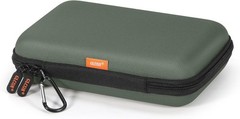Shockproof Hard Shell Tech Case – Large Army Green Organizer