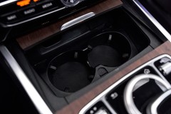 iJDMTOY Matte Black Finish OEM-Replace Center Console Dual Cup Holder black