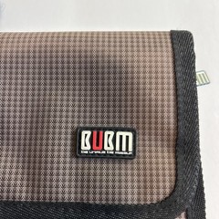 BUBM travel, cable, accessory bag – Rollable Pouch Brown & Black