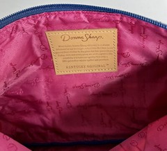 Donna Sharp 3 Piece Rectangular Cosmetic Bags “MADRAS” Multicolored