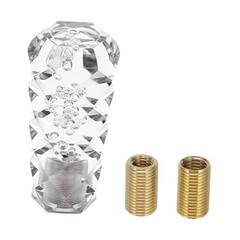 Car Shift Knob Universal for Automatic and Manual Vehicle Gear Shift 10cm White