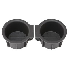 RLB-HILON Cup Holder Insert Compatible with Ford F150 Flow Through Black