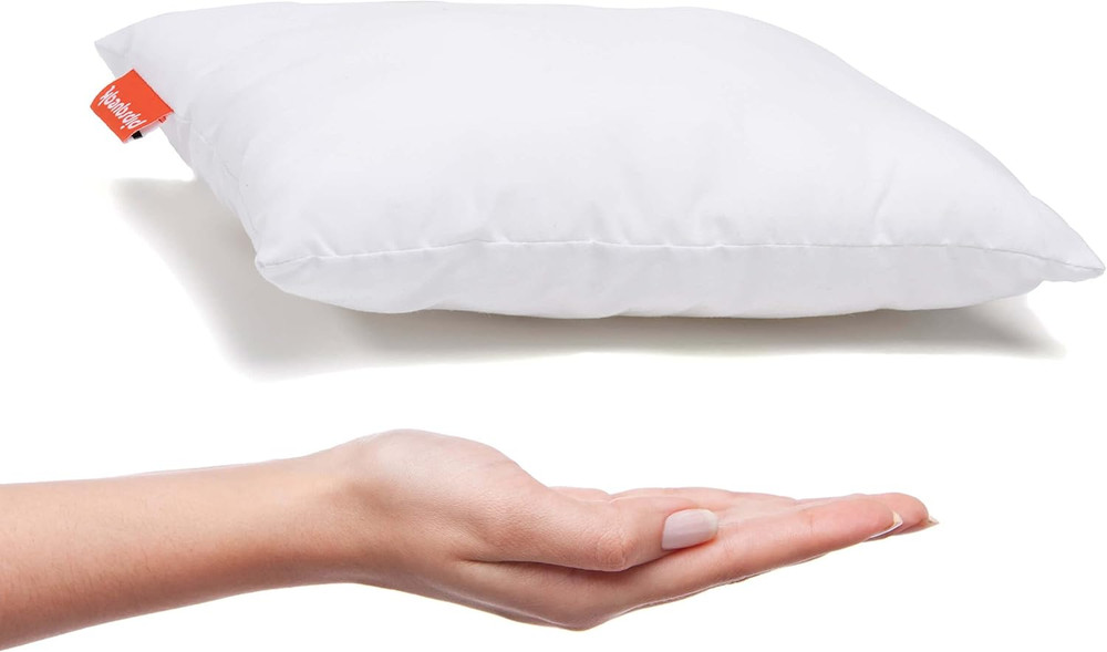 Pipsqueak Microfiber Pillow – Small, Mini, Tiny – 11 X 7 in – Perfect for Travel