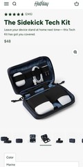Halfday Marine ( Navy) Sidekick Compact Tech Kit Travel, Work, School, Home