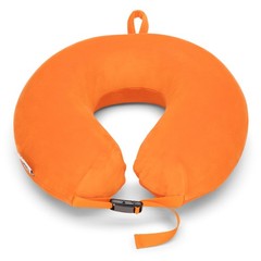 Von Dutch Orange Classic Memory Foam Travel Neck Pillow