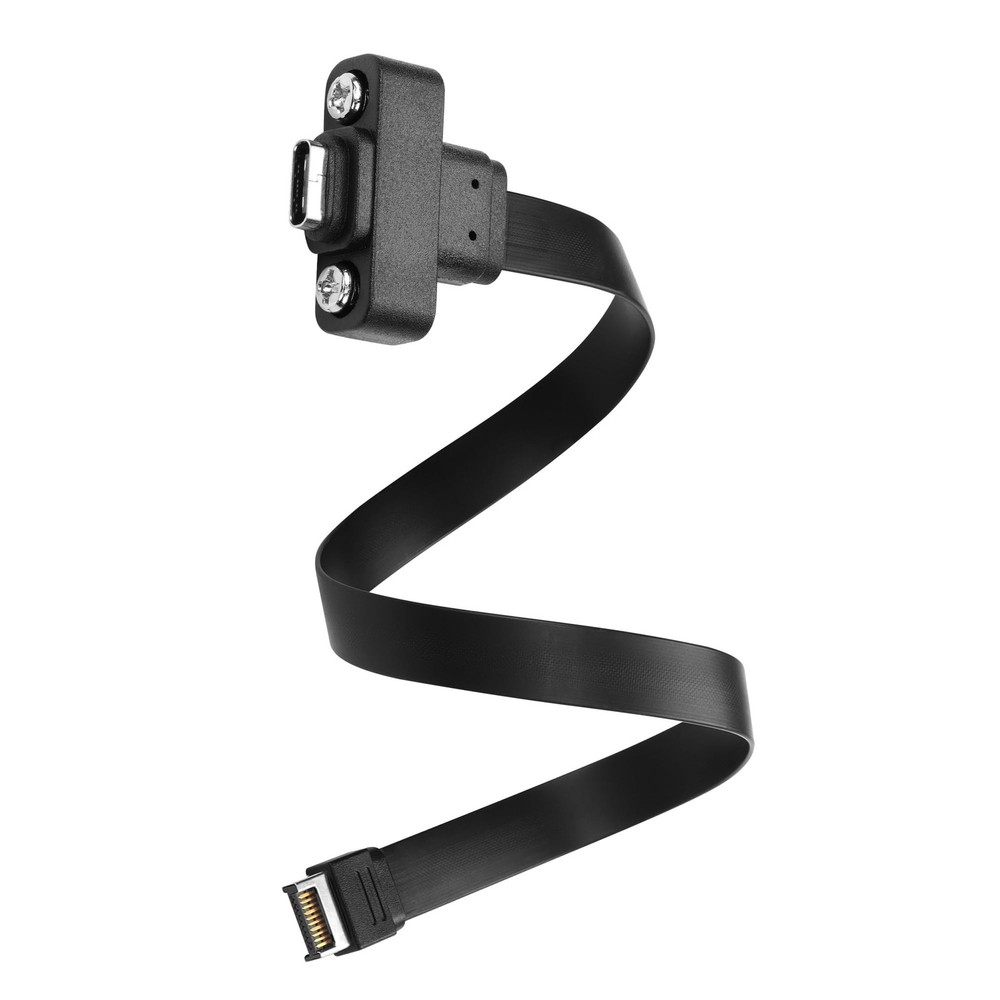 SinLoon USB 3.1 Front Panel Header Type-C Extension Cable Type-E 20Pin Male t…