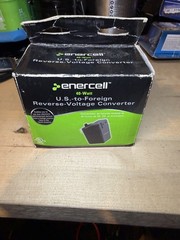 Enercell 40-Watt U.S.-to-Foreign Reverse Voltage Converter – Travel Adapter