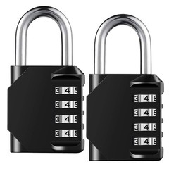 Combination Lock Resettable 4 Digit Padlock with Combination, AIHYTU Waterproof
