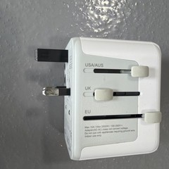 TESSAN Universal Travel Adapter, International Power Adapter 5.6A 3 USB C 2 USB