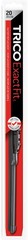13&Prime; Rear Wiper Blade for BMW, Volkswagen, Volvo Exact Fit Replacement Part