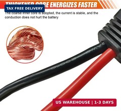EC5 Car Jumper Starter Cable with Battery Clamps, 12V Car Jumper Cable Alligator