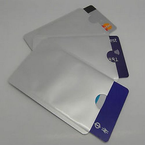 20 pcs RFID Blocking Sleeves, Secure Credit Card Protection Shield w/Tracking